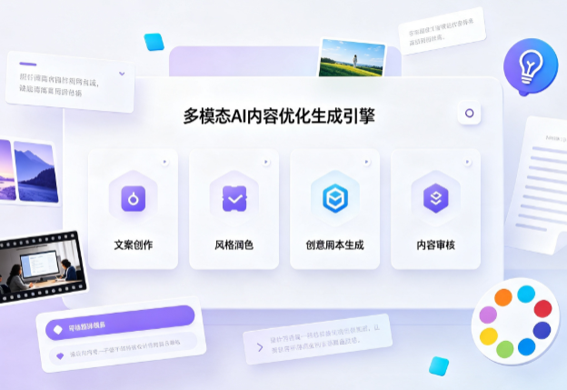 中站区AI智能内容优化创新 多模态生成技术丰富数字内容创作生态