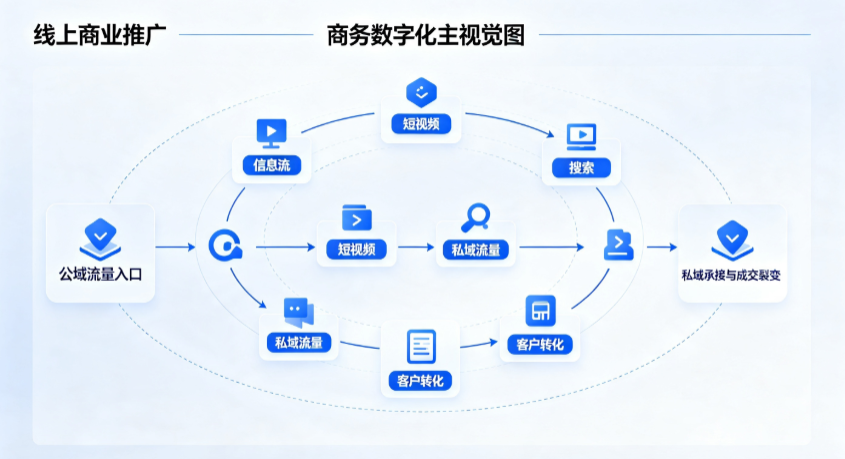 中站区线上商业推广怎么做？全域流量闭环搭建与低成本转化实战指南