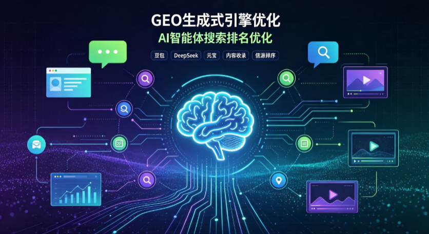 中站区GEO 浪潮来袭：生成式引擎优化崛起，创作者争抢豆包、DeepSeek、元宝智能体流量入口